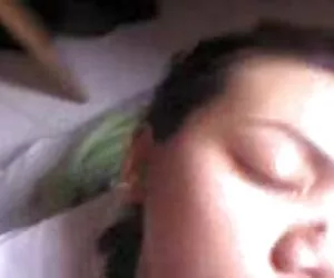 冰沙把大家带到院子里！ 巨大的奶子