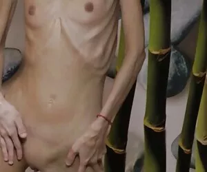 尾巴到棕色的美丽米娅是快乐的 韩国色情